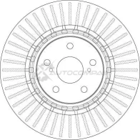 Тормозной диск TRW X78D BH df6265 1524676 3322938163839 - Изображение 6