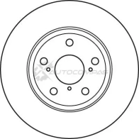 Тормозной диск TRW 1524463 3322937951154 VW4JXW T df4939s - Изображение 6