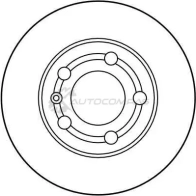 Тормозной диск TRW B RZ1VZ 1523793 3322937204946 df2805 - Изображение 7