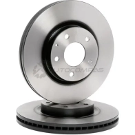 Тормозной диск TRW 3322938159962 df8052 1524964 V6M K10 - Изображение 3