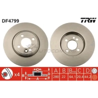 Тормозной диск TRW F4 NCAL df4799 3322937885213 1524360 - Изображение 5
