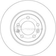 Тормозной диск TRW 1524605 3322938148560 X 0TTI df6134 - Изображение 6