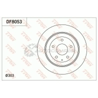 Тормозной диск TRW F 33W2Q 3322938162801 df8053 1216879907 - Изображение 5