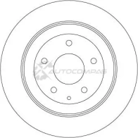 Тормозной диск TRW F 33W2Q 3322938162801 df8053 1216879907 - Изображение 6