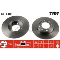 Тормозной диск TRW R 8WD5 1523997 3322937320127 df4185 - Изображение 7
