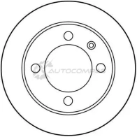 Тормозной диск TRW 1523391 df1630 3322936163008 S BAW1V - Изображение 8