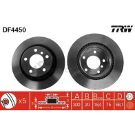 Тормозной диск TRW 2O 47J5H 1524235 3322937473625 df4450 - Изображение 7
