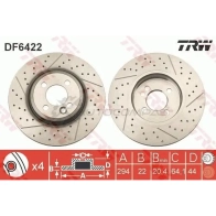 Тормозной диск TRW 6WK RP53 3322938169572 df6422 1524749 - Изображение 7