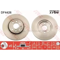 Тормозной диск TRW df4426 1524215 3322937474271 D CG2WF - Изображение 3