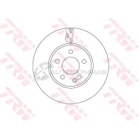 Тормозной диск TRW 3322938315566 df6745s 1524886 T UC66 - Изображение 3