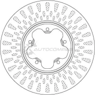 Тормозной диск TRW 1524801 3322938210724 df6514s KYT 3F - Изображение 8