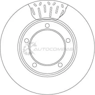 Тормозной диск TRW 9 342PIV df4506 3322937473922 1524281 - Изображение 2