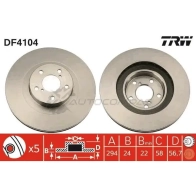 Тормозной диск TRW JG XET df4104 3322937280469 1523925 - Изображение 5