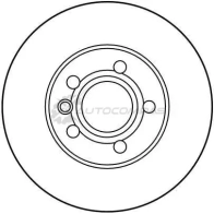Тормозной диск TRW 3322937204977 df2809 XLJ 2O 1523796 - Изображение 3
