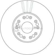 Тормозной диск TRW M2 9J9C 3322937390427 df4182s 1523994 - Изображение 5