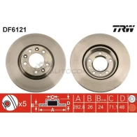 Тормозной диск TRW LNY8O6 C 1524595 3322938088019 df6121 - Изображение 5