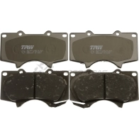 Тормозные колодки, комплект TRW 240 24 24025 gdb3364 1529093 - Изображение 7