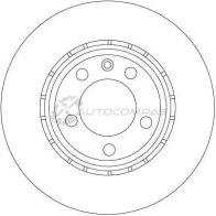 Тормозной диск TRW LI 2PB5 1524092 df4275s 3322937390410 - Изображение 5