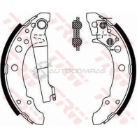 Барабанные тормозные колодки, комплект TRW gs8166 3322936301981 SYS XR88 1530445 - Изображение 6