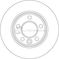 Тормозной диск TRW 2UQ5 O df4312 1524124 3322937400393 - Изображение 6