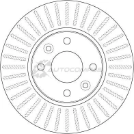 Тормозной диск TRW df6186 3322938160715 1524631 MD S42X - Изображение 6