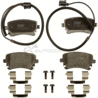 Тормозные колодки, комплект TRW YRCJN9 233 26 1528070 gdb1508 - Изображение 2