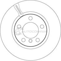 Тормозной диск TRW WF AYZ df6143s 3322938148843 1524612 - Изображение 6
