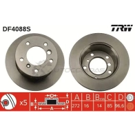 Тормозной диск TRW HRD 6ZI4 1523911 df4088s 3322937335404 - Изображение 5
