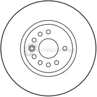 Тормозной диск TRW 3322937335435 1523769 P0V71 Q df2778s - Изображение 8