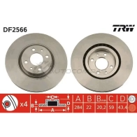 Тормозной диск TRW EME CE df2566 3322936256601 1523587 - Изображение 7
