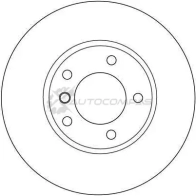 Тормозной диск TRW df4055 1523891 4GIG JVL 3322937275281 - Изображение 5