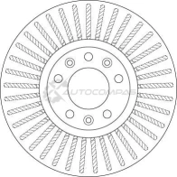 Тормозной диск TRW CIO DE 3322938169541 1524748 df6419 - Изображение 8