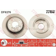 Тормозной диск TRW df6376 3322938168971 1524734 OY BFYO1 - Изображение 5