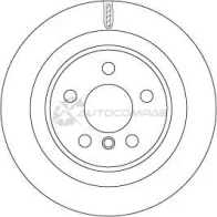 Тормозной диск TRW 95M4 KR 1524892 df6755 3322938315528 - Изображение 2