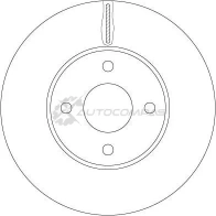 Тормозной диск TRW 3322938214609 df6520 1U O1FOC 1524802 - Изображение 8