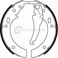 Барабанные тормозные колодки, комплект TRW JJPXAW W gs8094 3322936301615 1530416 - Изображение 6