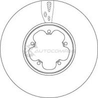 Тормозной диск TRW df6752s 3322938315597 HPTY GU 1524891 - Изображение 2