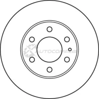 Тормозной диск TRW 1524497 3322937951536 df4987s 8Z I63JX - Изображение 6