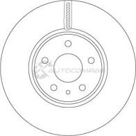 Тормозной диск TRW df6811 3322938324360 1524912 K68E3 1 - Изображение 6