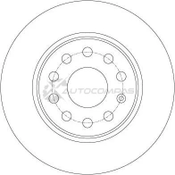 Тормозной диск TRW 3322938101459 1524956 4 NWLC df7911 - Изображение 8