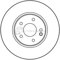 Тормозной диск TRW KAV7 G 1523798 df2812 3322937211333 - Изображение 6