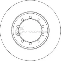 Тормозной диск TRW 1524880 3322938320065 df6711 U 1JNTP - Изображение 2