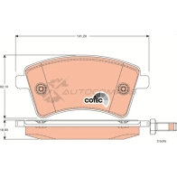 Тормозные колодки, комплект TRW 1528420 2469 3 gdb1785 M3ERAM5 - Изображение 5