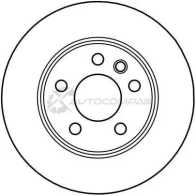 Тормозной диск TRW 6QV 5VT1 1523883 3322937274055 df4047 - Изображение 3
