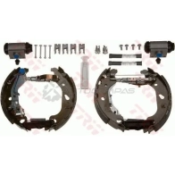 Барабанные тормозные колодки, комплект TRW gsk1759 D 1EZSQF 1531086 3322937684113
