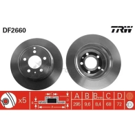 Тормозной диск TRW 1523671 3322937108404 TVTKC V9 df2660 - Изображение 5