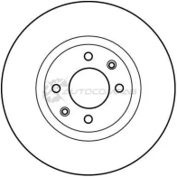 Тормозной диск TRW X3CL VM 3322937320103 1523995 df4183 - Изображение 7