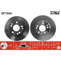 Тормозной диск TRW ZX 36O df1584 3322936158400 1523359 - Изображение 4