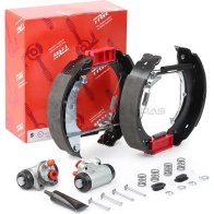 Барабанные тормозные колодки, комплект TRW gsk1058 3322937217786 H 09BE 1530901 - Изображение 2