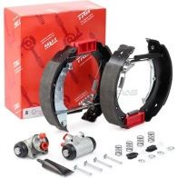 Барабанные тормозные колодки, комплект TRW gsk1058 3322937217786 H 09BE 1530901 - Изображение 4